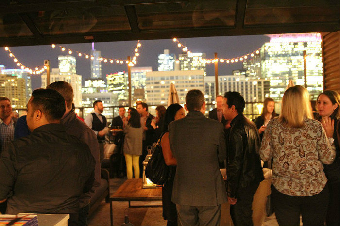 Rooftop networking in Chicago